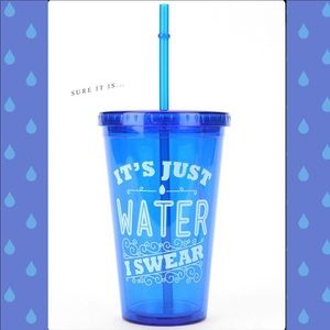 “It’s just water, I swear”😏